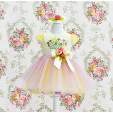 Suknelė "Tulpių rožė"