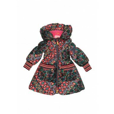 Žieminė striukė "Gėlės" 