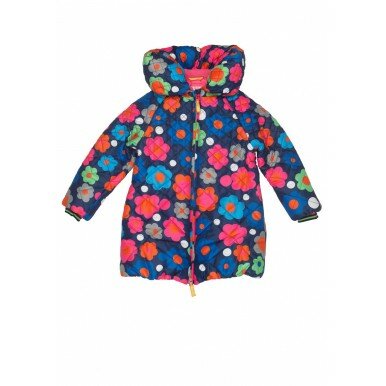 Žieminė striukė "Gėlės Lapeliai"