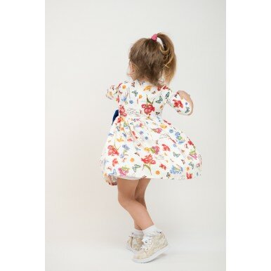 Medvilninė suknelė "Pavasario fantazija" 
