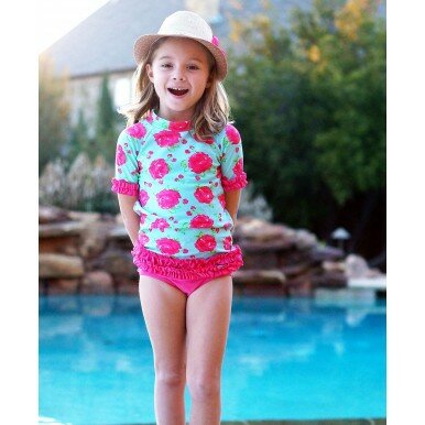 Maudymosi kostiumėlis "Rožės"