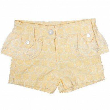 Šortukai "Chloe", gelsvi