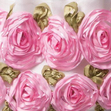 Suknelė "Miss Rose", rausva +plaukų lankelis