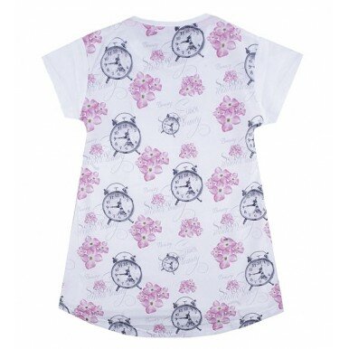 Palaidinė trumpomis rankovytėmis "Mergina paveiksle"