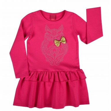 Suknelė "Pelėda", rožinė