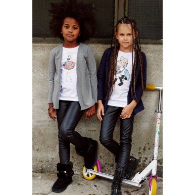 Palaidinė su švarkelio imitacija "Mergaitė"