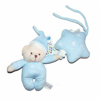 Grojantis žaisliukas "Baby" rausvas/mėlynas